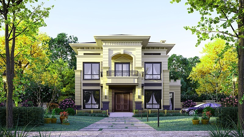 筠连中式合院住宅，开放庭院与邻里乡亲更亲近